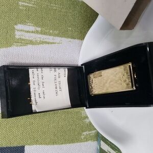 Vintage Refillable Butane Gold Tone Kingstar Lighter Made In Korea NIB LAST ONE